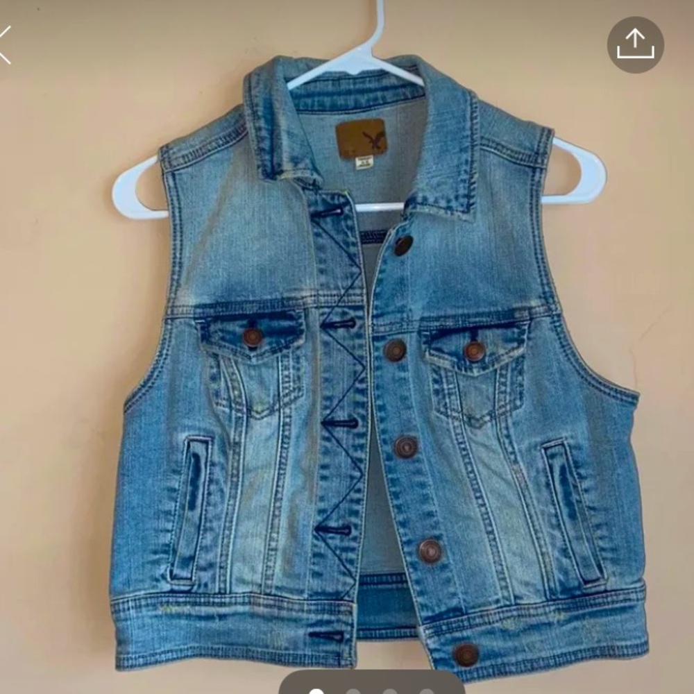 Denim vest